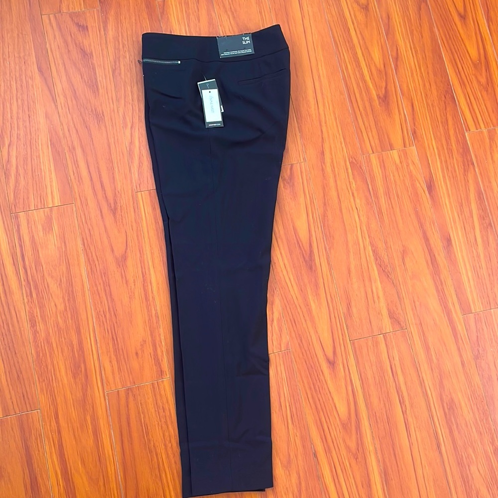 Nine West. “The Slim” Black dress pant.